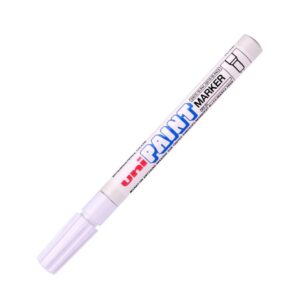 UNI PX-21 popisovač lakový PAINT Fine, 0,8-1,2 mm, bílý