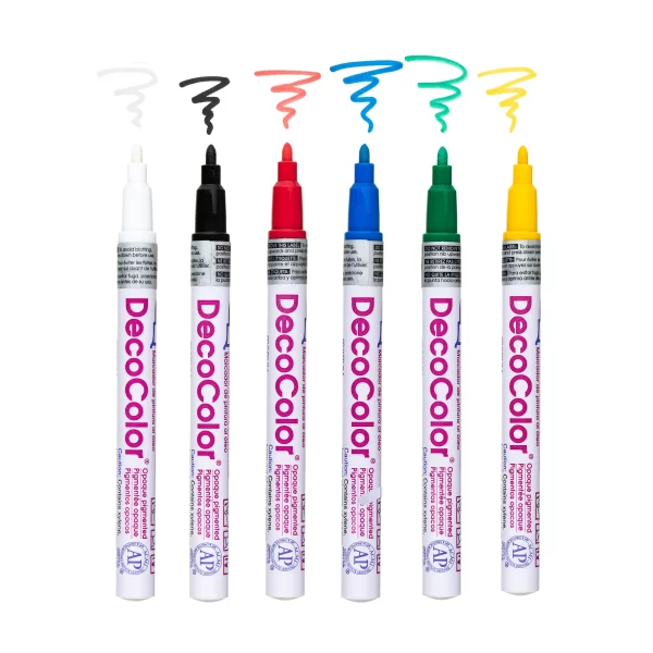 Marvy DecoColor Fine 200S – jemný lakový popisovač