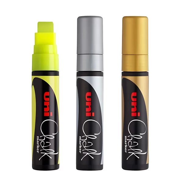 UNI Mitsubishi PWE-17K – rovný hrot 15 mm, voděodolný, stíratelný