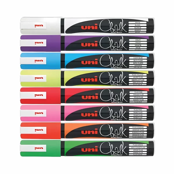 UNI Mitsubishi PWE-5M křídový popisovač – kulatý hrot 1,8–2,5 mm