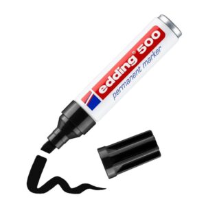Edding 500 – Permanentní popisovač se seříznutým hrotem 2–7 mm